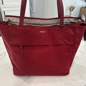 TUMI Red Women's Tote Bag